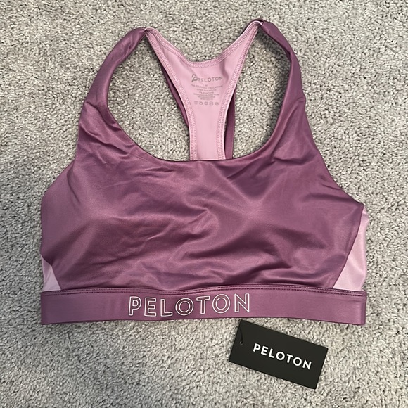 NWT Peloton no limits sports bra in purple - Picture 4 of 5